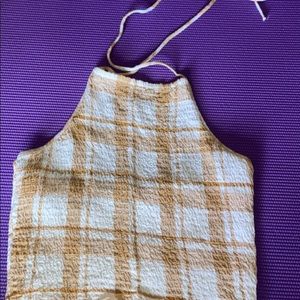 American Eagle Plaid Tank